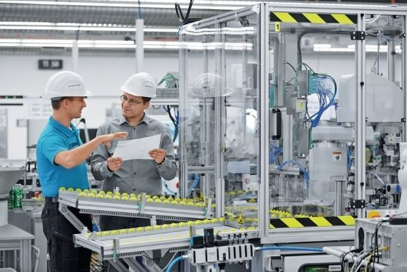 Manutenzione dei macchinari industriali