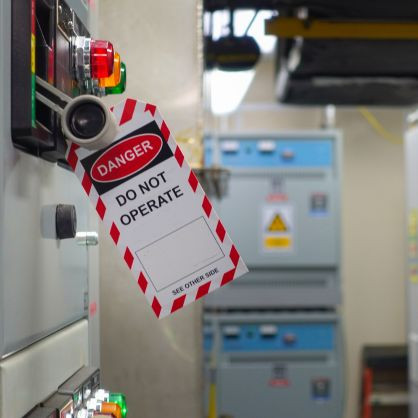 La Procedura LOTO (Lock out/Tag out)